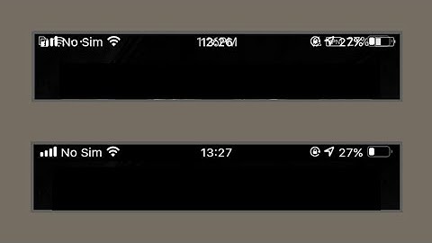 how to fix double status bar | it