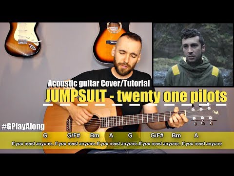 twenty one pilots- Jumpsuit Guitar Cover Tutorial (lyrics|chords|MusicSheet)