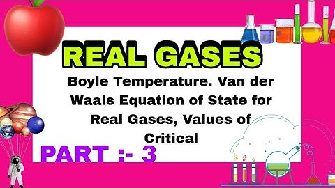 Thermal Physics: Real Gases and Their Behavior | BSc Physics Notes.part-3.Unit-4.#edumadam 