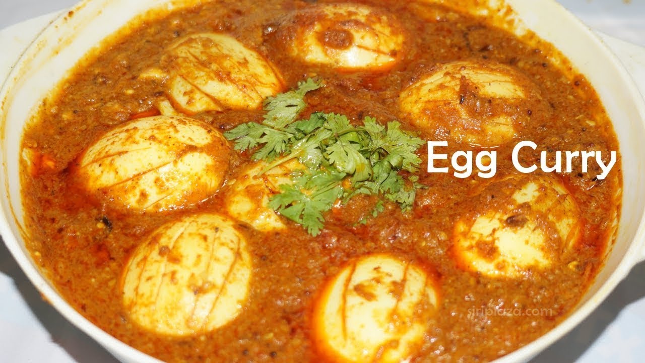 How To Make Hyderabadi Anda Egg Curry YouTube