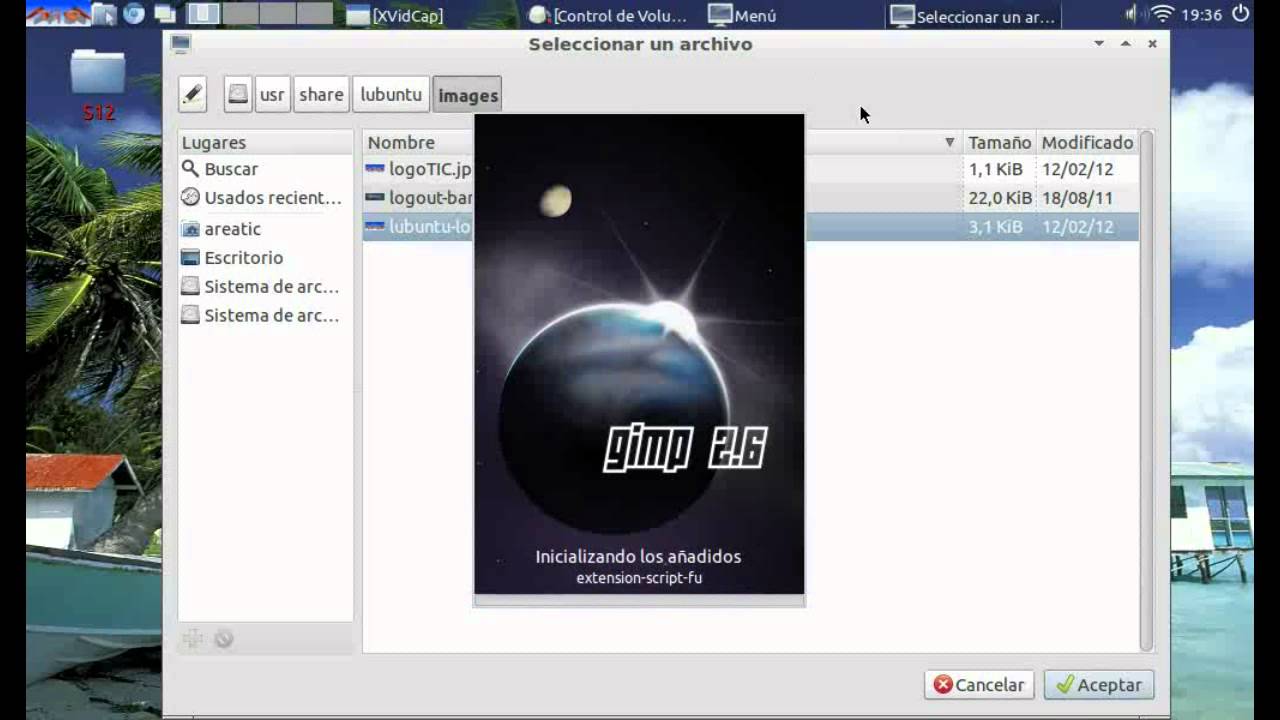 Como Personalizar La Imagen del Botón de Menú en Linux Lubuntu - YouTube