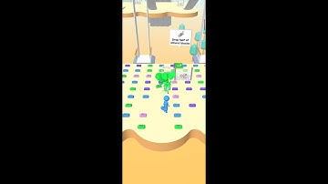 Bridge Race ASMR Gaming Satisfying Sounds l Level 24 in Max Level 😍 #trending #asmr #asmrgaming