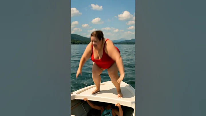 Boat Fails Big Jenny Splash 😂  Epic Summer POV #shorts