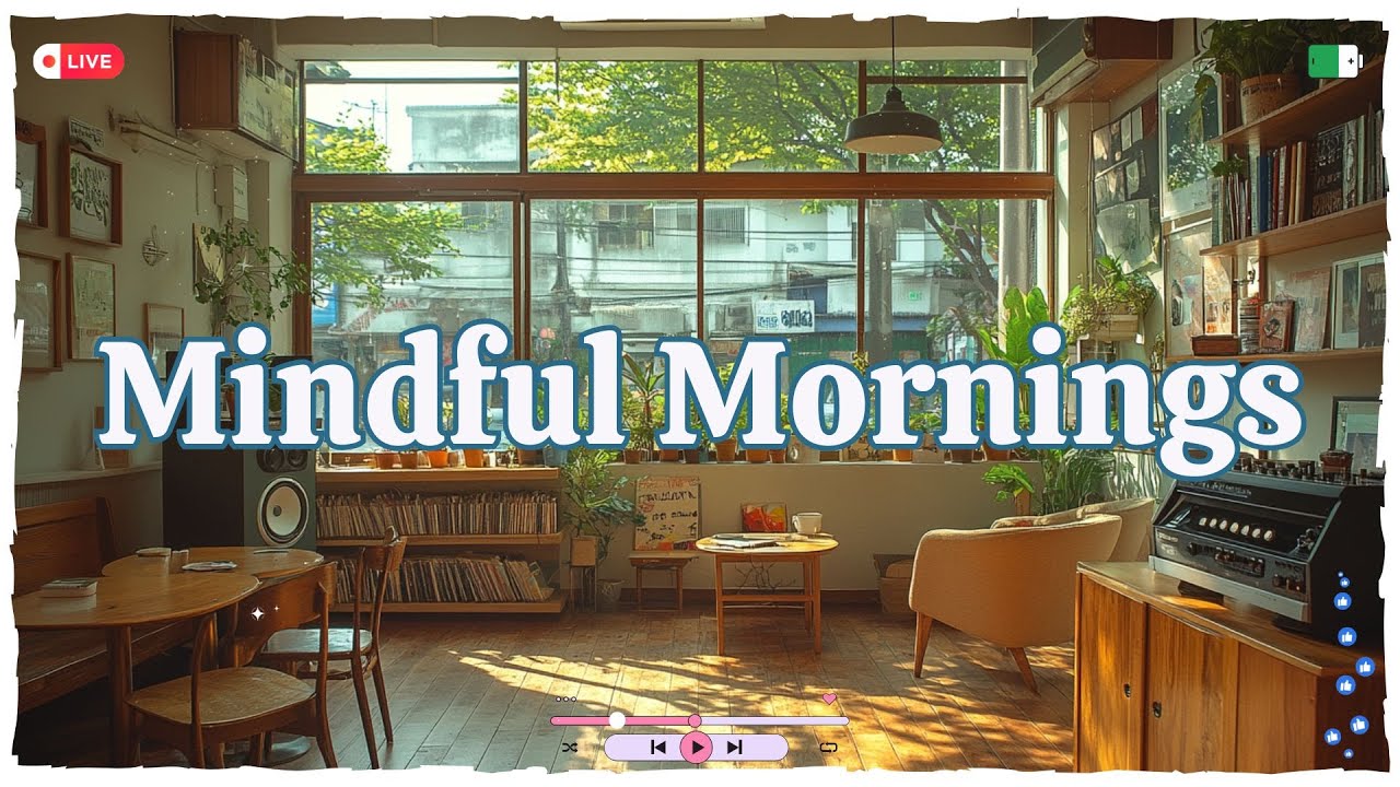 Aesthetic Lofi Study Vibes📚Chill Music for Focus, Relaxation & Productivity in a Cozy Coffee Setting