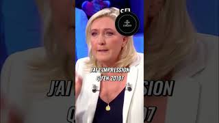 Marine Le Pen : Sa Stratégie Politique Changée Révélée #shorts