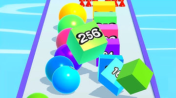 Ball Run 2048 Merge Number ! MAX LEVELS Gameplay Walkthrough New Update Part 477 android, ios
