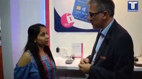 STMicroelectronics (ST) at SmartCard Expo 2019, India