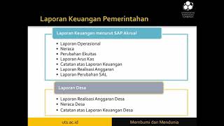 Komponen Laporan Keuangan Pemerintah