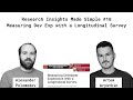 Research Insights Made Simple #10 - Measuring Developer Experience With a Longitudinal Survey