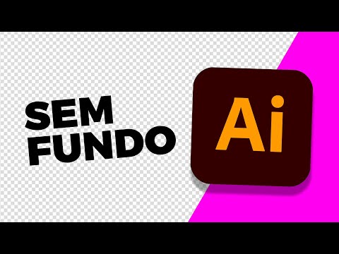 Como salvar imagem SEM FUNDO (transparente) no Adobe Illustrator