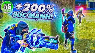 AS Mobile Mang Đồ Full Xanh Dương Sử Dụng PP19 Cảnh Vệ Ma Thuật Giành Booyah Siêu Đỉnh | FREE FIRE