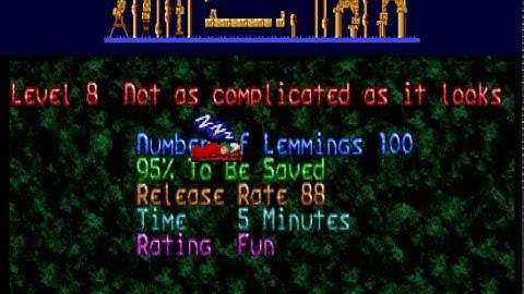 Lemmings - Commodore Amiga - 1991