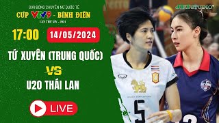 🔴 [TRỰC TIẾP] Tứ Xuyên (Trung Quốc) VS U20 Thái Lan | Cúp VTV9 - Bình Điền 2024 | JET STUDIO image