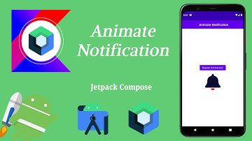 How to Implement Animate Notification in Jetpack Compose | Android | Kotlin | Make it Easy