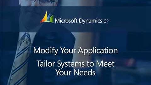Microsoft Dynamics GP IT Systems Demo