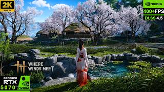 Where Winds Meet 2.0 Looks INSANE on RTX 5070 Ti! 500+FPS! DLSS 4.5 + Frame Gen 4x!