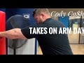 Cody Cash Takes On Arm Day/ Tricep Gauntlet