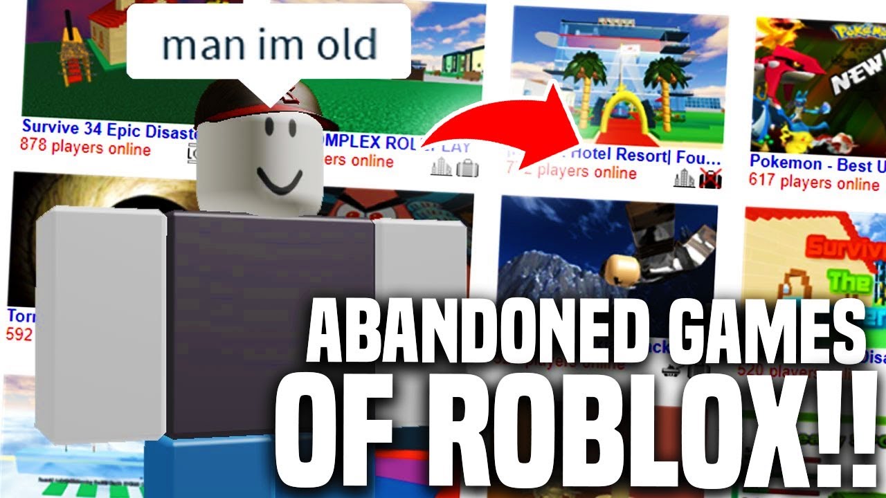 Best Abandoned Games Of Roblox YouTube