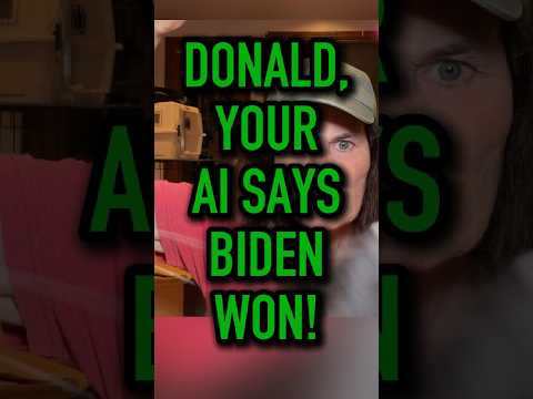 Your Own AI Says Biden Won, Donald | Paula Poundstone