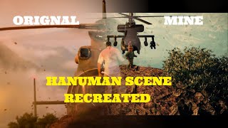 I recreated HanuMan trailer scene using VFX
