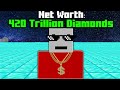I became the richest player in minecraft in 5 minutes