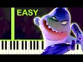 Capture de la vidéo Good Tonight | The Bad Guys - Easy Piano Tutorial