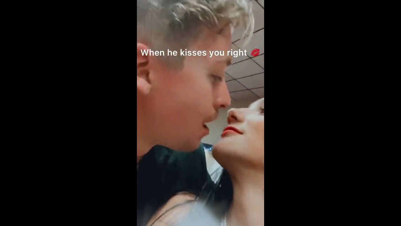 When He Kisses You Right Shorts Couple Georgiayorkie