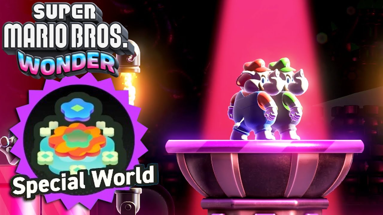 SPECIAL WORLD in Super Mario Wonder