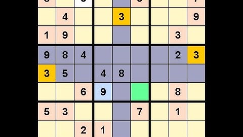 How to Solve Los Angeles Times Sudoku Expert October 21, 2022