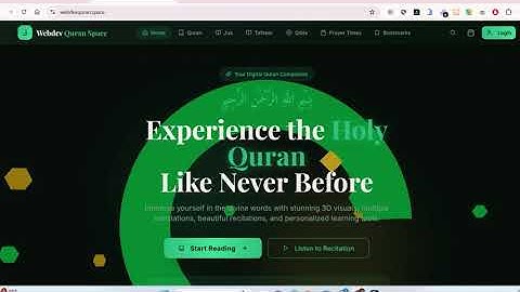 WebDev Quran Space Launched | Free Quran & Islamic Teachings Online | By WebDev Masters