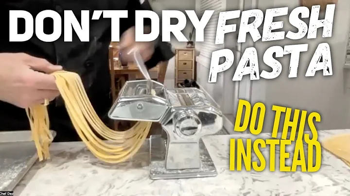 Stop Making This Mistake with Fresh Pasta! Must Watch!