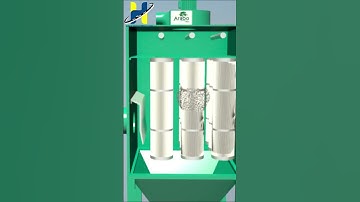 Nguyên Lý Hoạt Động Hệ Thống Lọc Bụi Cartridge | Hút Bụi & Giũ Bụi Tự Động Bằng Khí Nén I Hiếu Châu