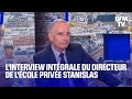 Linterview en intgralit du directeur de lcole prive stanislas frdric gautier