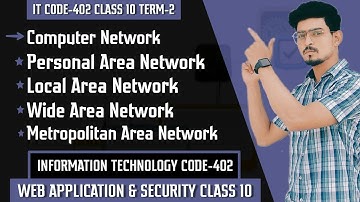 Computer Network and Its Type LAN,WAN,MAN | Web Apps & Security Lec-11 @kidocoder #itcode402 #classX