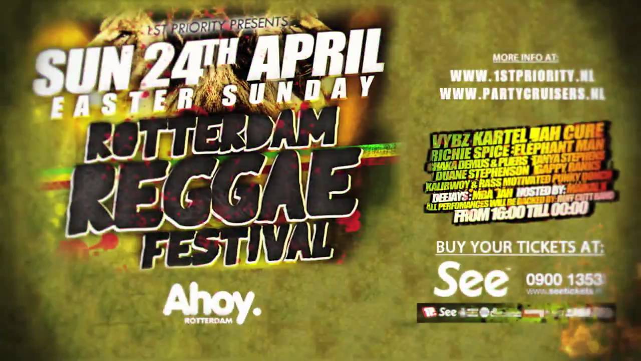 Promo: Rotterdam Reggae Festival April 24th 2011! Win tickets @ reggaeville.com
