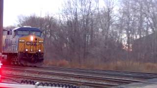 Extra Long CSX Freight Train