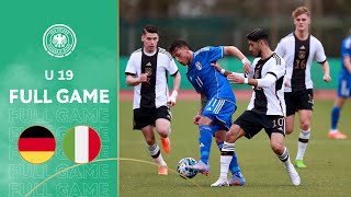 Germany U 19 - Italy U 19 | Full Game | Under-19 | EURO Qualififers