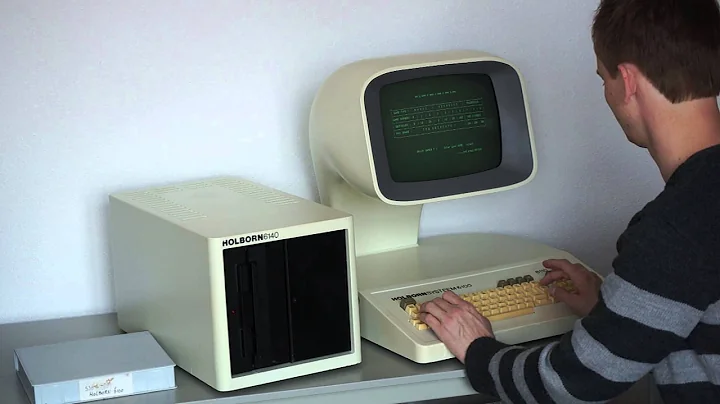 Holborn 6100 Z80 vintage computer