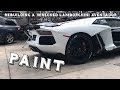 Wrecked Lamborghini AVENTADOR Rebuild Part 4 (paint)