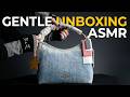 Slowest Unboxing/Unbagging Coach Loved Denim Laurel |#notalking #lofiasmr #handbagasmr #coach