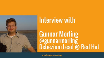 Interview with Gunnar Morling - Debezium Lead