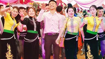 NHẠC SÀN THÁI NHẢY ĐÁM CƯỚI CỦA NGƯỜI DÂN TỘC THÁI CÀ LANH & QUỲNH TƯƠI bản thán Muổi Nọi thuận châu