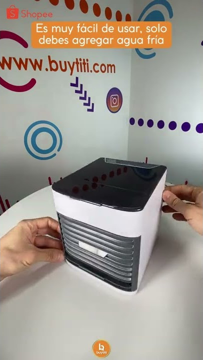 Enfriador y purificador de aire ultra compacto MR-058