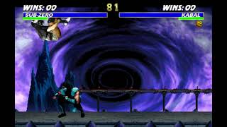 Umk3 Arcade - Clic Sub-Zero 8 Hits 100% Combo Vs Kabal