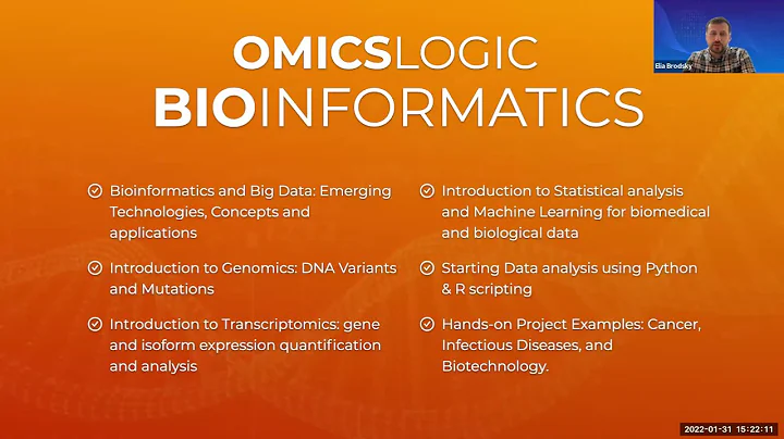 Session 1 : LSU | LBRN | NAIPI : Introduction to Bioinformatics  (January 31, 2022)
