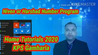 Harshad or Niven Number program in JAVA
