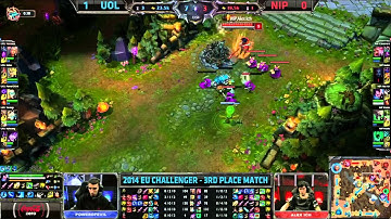 (07.08.2014) UOL vs NIP G2 | Unicorns Of Love vs Ninjas in Pyjamas | EU CS Summer Playoff 2014