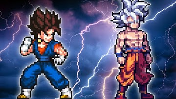 Vegito OP VS Goku DBS V3.5 OP in Jump Force Mugen