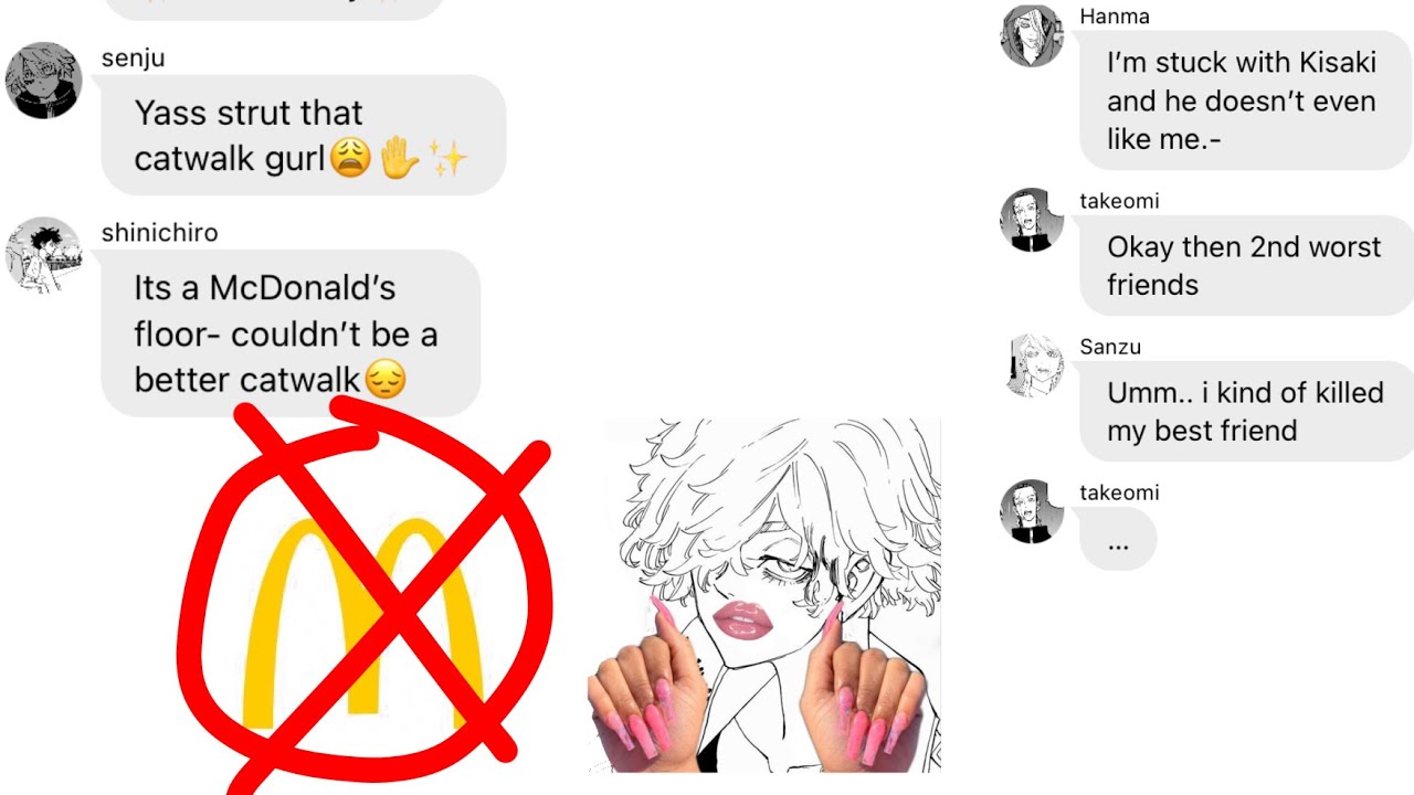 Wakasa gets fired..? (Tokyo revengers group chat)