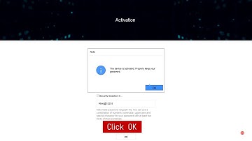 How to Activate NVR and Configure Login Unlock Pattern on GUI 4.0